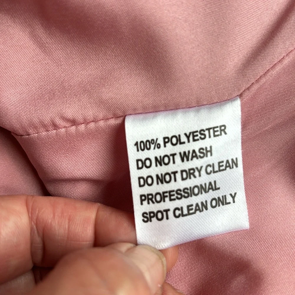 NWDT J.J.’s House, romantic pink embroidered special occasion dress. Size 2X. - Picture 12 of 16